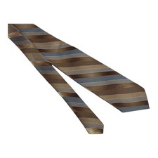 Wembley Men's Tie Multicolor Striped Polyester USA Made