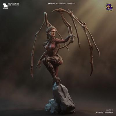 Kerrigan - Starcraft  3D Druck Fan-Art Figur 280mm