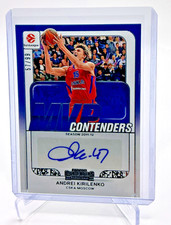 2025/26 Panini Contenders Euroleague MVP Contenders ANDREI KIRILENKO AUTO 57/99