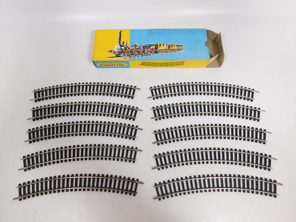 DM618-1# 30x Trix International H0 DC 4222 Track Curved Mint Box - Image 3 of 4