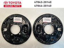 Toyota Genuine Prius Celica Rear Brake Backing Plate Assy Rh Lh Set Oem