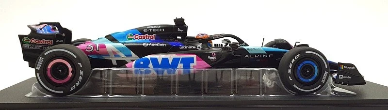 Diecast Solido escala 1/18 S1814001 - Alpine F1 Team A524 Miami GP 24 Foto 3 de 4