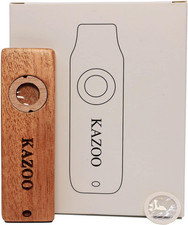 Wooden Kazoo with Lanyards,Kazoo Flute Diaphragms and a Beautiful Gift Box-Music