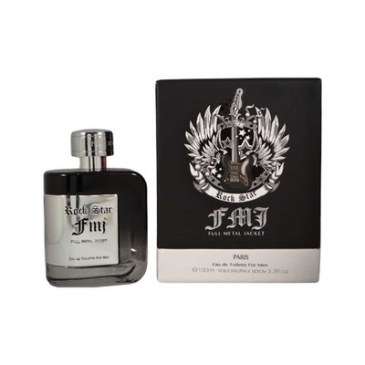 Full Metal Jacket Rock Star by YZY Perfume for Men Eau de Toilette Spray 3.3 oz