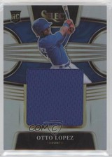 2022 Panini Select Rookie Jumbo Swatch Holo Prizm 120/250 Otto Lopez #RJS-OL p6a