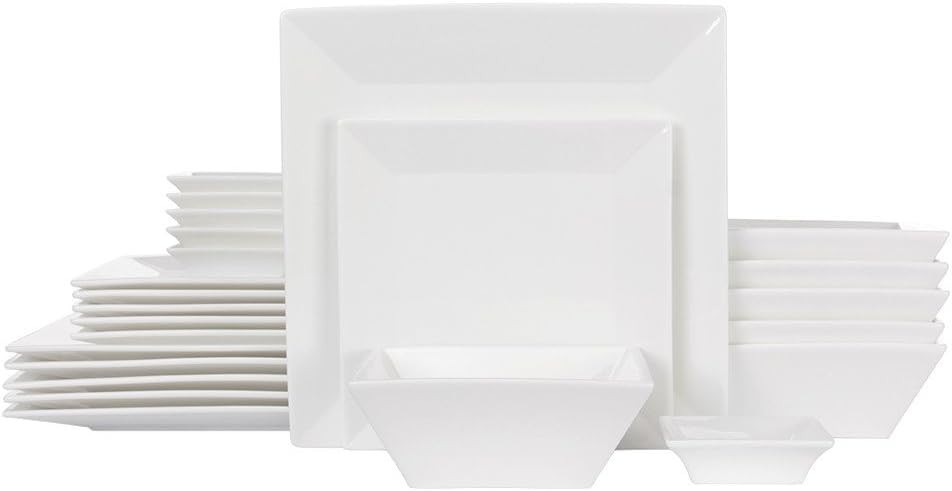 For 6-off White Plates