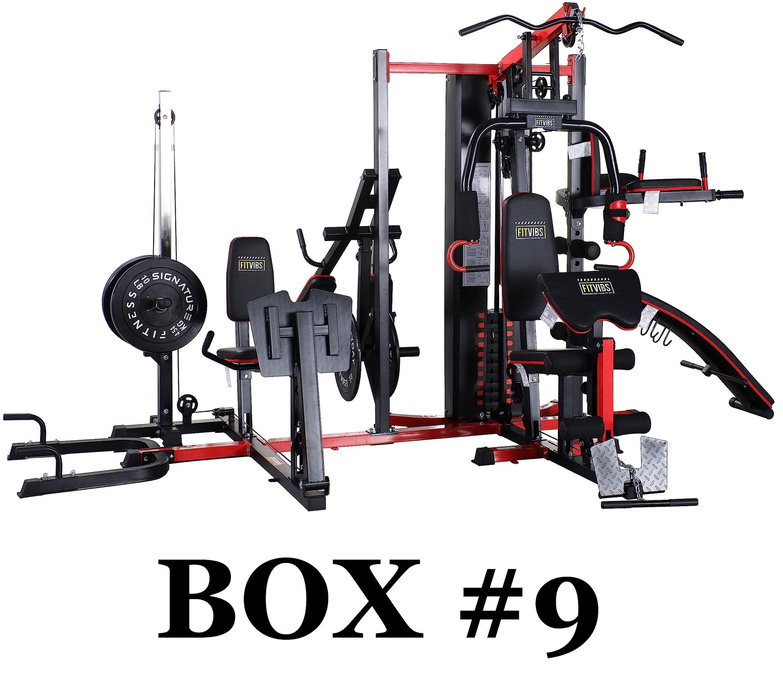 Home Gym &ndash; Parts Only &ndash; Part Only: #9 &ndash; Black/Red