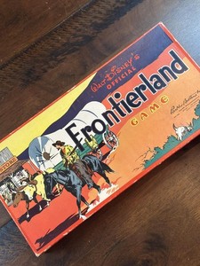 Vintage Walt Disney Frontierland Board Game Parker Brothers USA Toy Collectible