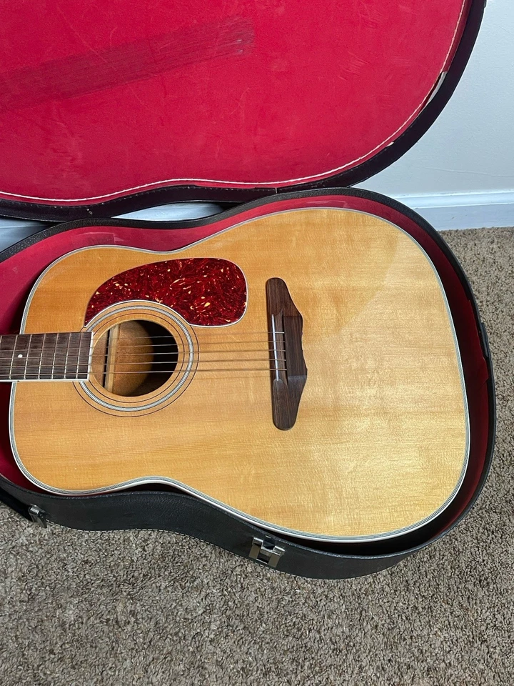 Hermosa Guitarra Harmony H6560 Sovereign 1972 Estuche Rígido Hecho en EE. UU. Foto 4 de 4