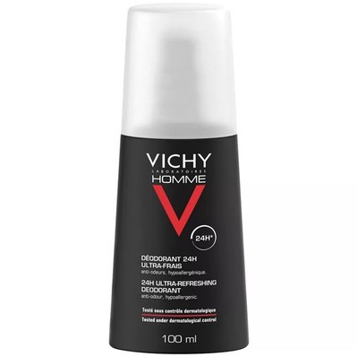 Vichy Homme 24h Ultra Fresco Deodorant 100ml