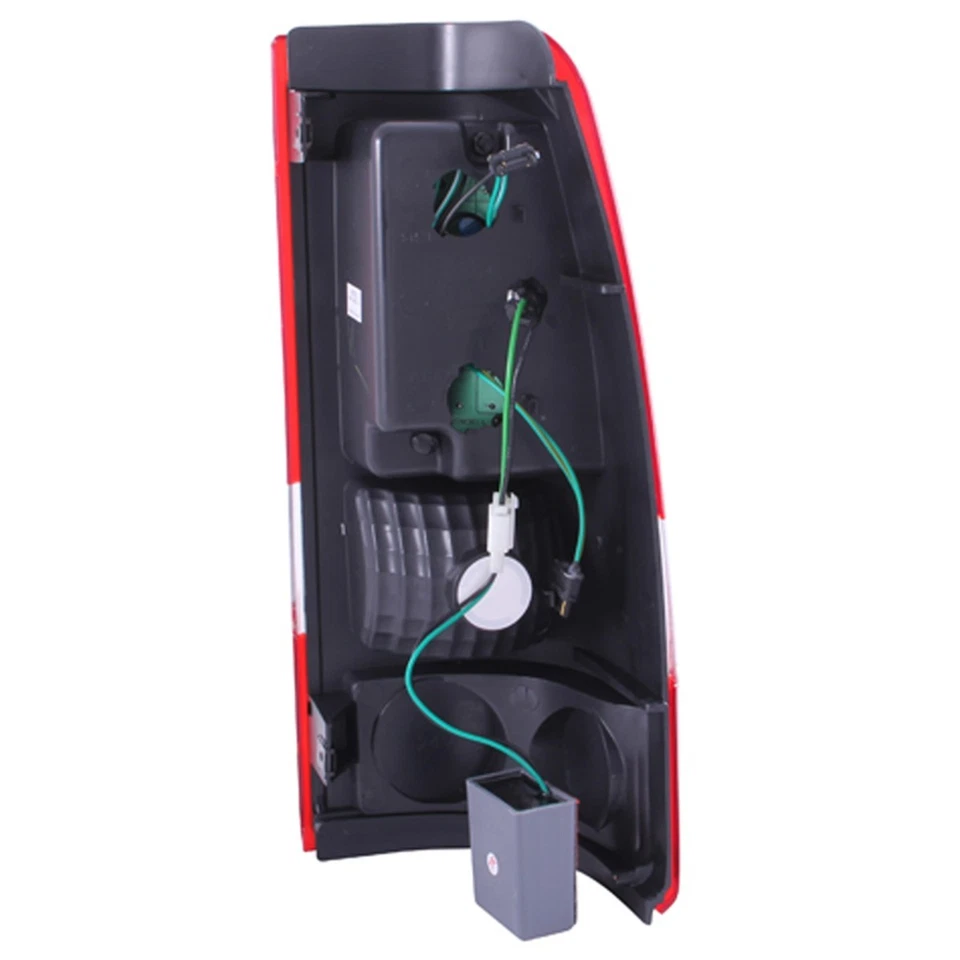 Lámpara trasera LED Anzo 311010 para Chevrolet Silverado 1500 99-02 LH RH roja y cromada Foto 2 de 3