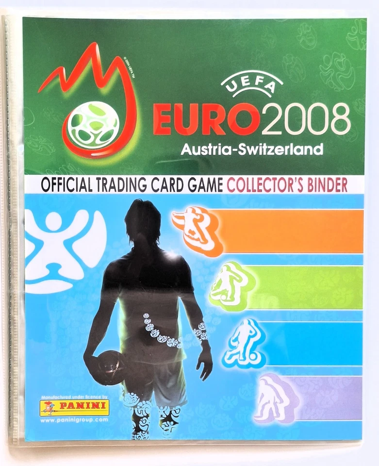Panini EURO 2008 - Sammelmappe + 20 x Booster Pack Tüte mit je 6 Trading Cards - Bild 2 von 4
