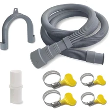 6.5Ft Washing Machine Drain Hose Extension Kit - Universal for Washer, Dishwashe