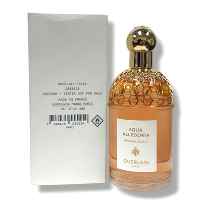 *Guerlain Aqua Allegoria Orange Soleia Eau De Toilette Spray 125ml/4.2oz. New