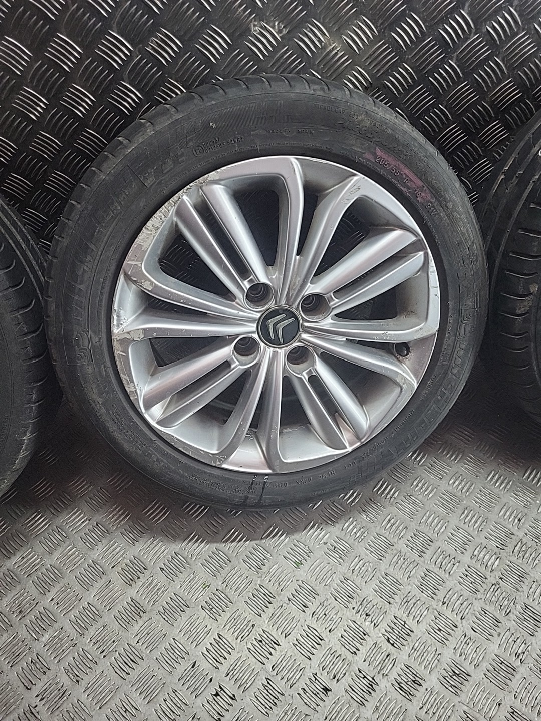 CITROEN C4 ALLOY WHEEL SET OF 4 WHEELS 205/55/R16 1.6L DSL MANUAL HATCHBACK 2017 - Image 6
