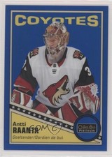 2019-20 O-Pee-Chee Platinum Retro Rainbow Blue 7/149 Antti Raanta #R-8 0d7y