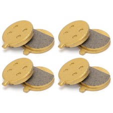 4 Pair Electric Scooter Disc Brake Pad Copper Based Bike Round Brake Pad