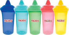 No-Spill Cup with Dual-Flo Valve, Sippy Cup for Baby and Toddler, 9 Ounce, Color