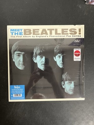 The Beatles - Meet The Beatles! 180gm Blue Vinyl SEALED NOT TESTED