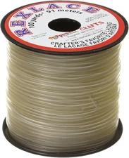 Pepperell Rexlace Plastic Lacing .0938" X100Yd, Clear
