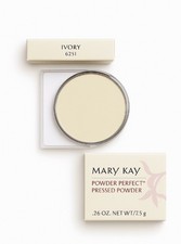 Mary Kay Powder Perfect Pressed Powder D Shape IVORY DISCONTINUED