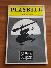 Opening Night MISS SAIGON Apr 1991 Broadway ORIGINAL CAST Playbill! LEA SALONGA!