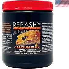 All-in-One Calcium Plus Powder for Reptiles - 17.6 oz Nutritional Support