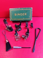 9 Singer 221 222 Blackside Attachments & Box ...