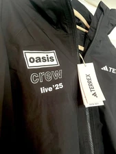 OASIS CREW LIVE 2025 STAFF ADIDAS TERREX JACKET - LIMITED 1 OF 200 - RARE