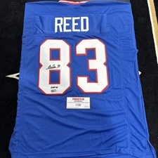 Andre Reed Custom Autographed Jersey TRISTAR COA Buffalo Bills