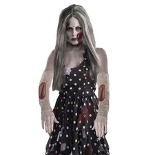 Bristol Novelty BA2818 1pc. Zombie Arm Sleeves for Fancy Dress, Unisex-Adult, Mu
