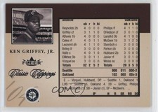 2004 Fleer Classic Clippings Inserts 686/750 Ken Griffey Jr #20CC HOF 10h2