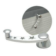 Billet Star Window Crank Autoloc 10153863 Muscle Street Rat Custom Hot Rod Truck