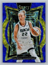 COURTNEY VANDERSLOOT Blue Scope 89/199 #36 2025 Panini Select WNBA