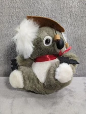 KOALA BEAR Australia Plush TOY 7” Plush Sitting Stuffed Animal With Hat