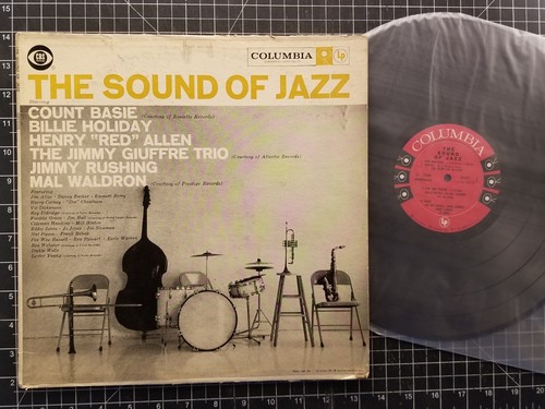 BILLIE HOLIDAY COUNT BASIE The Sound Of Jazz LP 1958 1ST PRESS Jimmy Giuffre - Picture 1 of 6