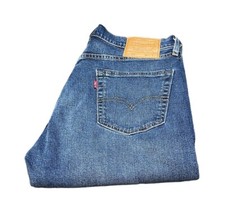 Levi's 505 Premium Big E Denim Jeans Men's Size 32x34 Inseam 33  