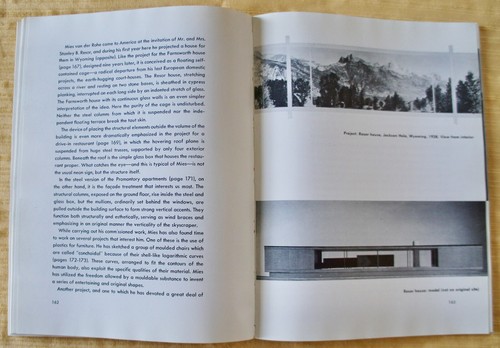 MIES VAN DER ROHE MOMA PHILIP JOHNSON 1947 FIRST EDITION - Picture 5 of 5