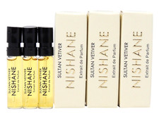 NISHANE SULTAN VETIVER EDP 2.0ml .07fl oz x 3 COLOGNE PERFUME SPRAY SAMPLES