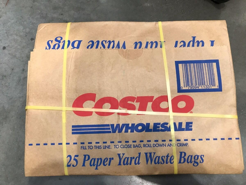 Costco Lawn and Leaf Bag 2 Ply 30 Gal 25 Ct eBay