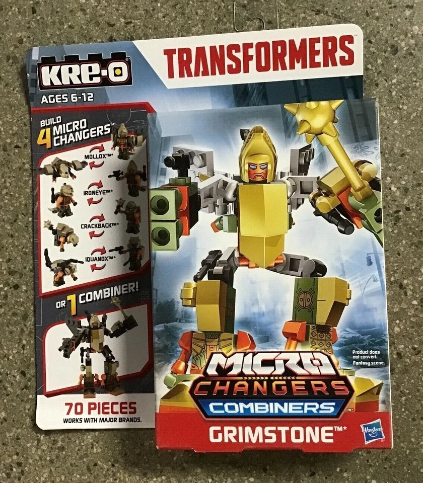 KRE-O Transformers Grimstone Micro Changers Combiners A7827 NEW - Image 3 of 3