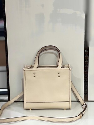 NWT CE850 Coach X Peanuts Dempsey Tote 22 with Snoopy and Friends