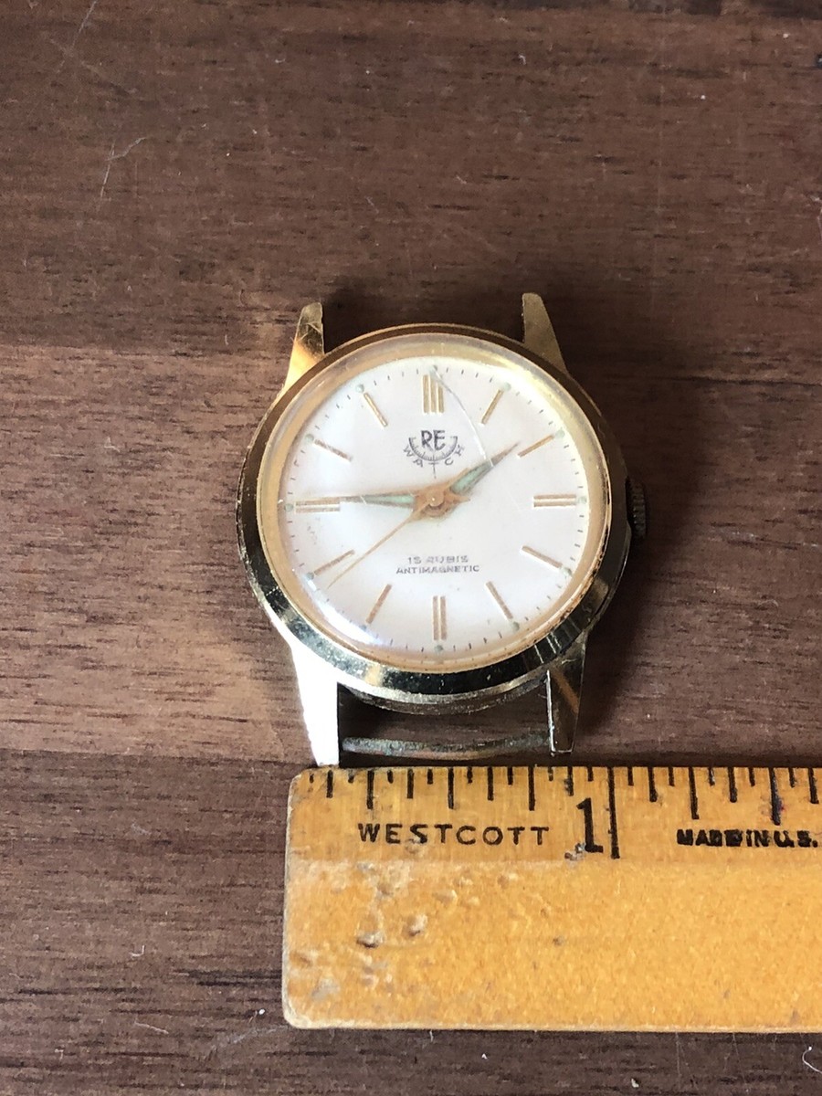 Montre Vintage Vonach 15 Rubis - Mécanique Antimagnétique - Occasion Pour Homme