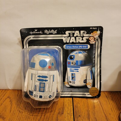 Hallmark Itty Bittys Star Wars Artoo-Detoo R2-D2 Toy Plush Limited Edition New