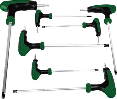 Performance Tool Perform Tool W1713 T Handle Stardriver Set 7 Pieces 117-1038