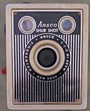 Vintage Ansco Shur Shot 120 Film Box Camera USA