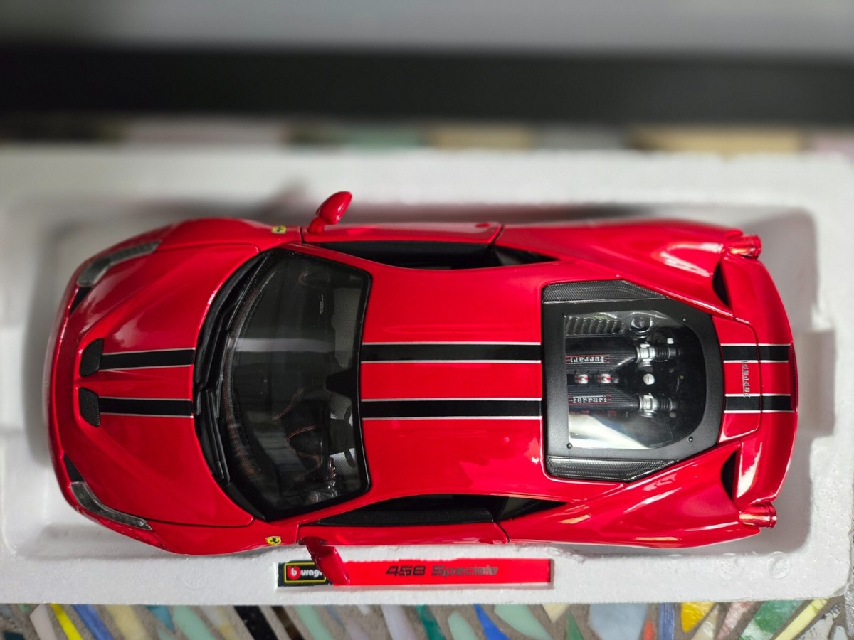 ミニカー burago Ferrari 458 Speciale 1/18 Bburago 1:18 Ferrari 458 Speciale yellow 16002Y model car