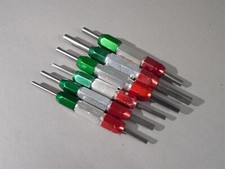 Mixed Lot of 6 Gage Pins and Handles Range .1850" to .3810" Go - No Go Gage