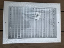 HART COOLEY 12”x 8” AC/HEATER Register 022453 Single Deflection