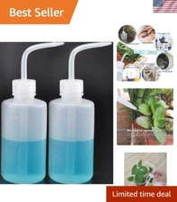 Transparent 250ml Squeeze Bottles: Leak-Proof for Lab Washing & Plant Watering